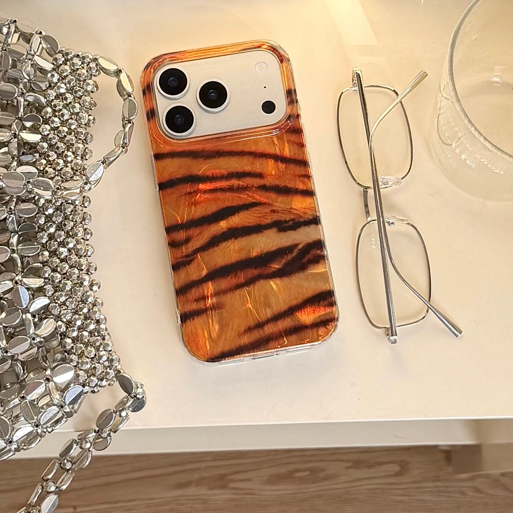 Fun Advanced Zebra Orange Tiger Texture Pattern Shockproof Protective Phone Cover Case for iPhone 17 16 15 14 Pro Max - AliExpress 202192403 Fun Advanced Zebra Orange Tiger Texture Pattern Shockproof Protective Phone Cover Case for iPhone 17 16 15 14 Pro Max - AliExpress 202192403