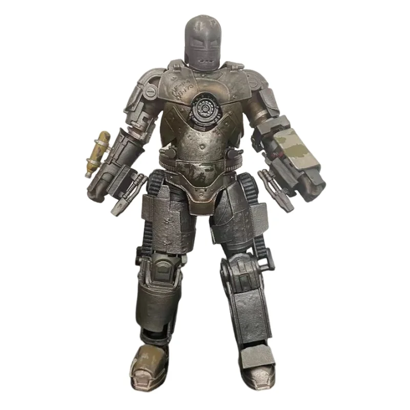 ZD-figura de acción de Iron Man Mk 1, 18cm, colección de películas, modelo móvil conjunta, decoraciones periféricas, regalo para niños