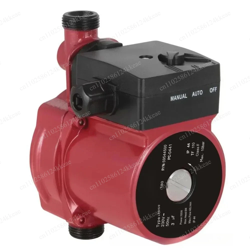 220V 120W 26L/min 25mm Screw Thread Household Automatic Floor Heating Radiator Hot Water Circulating Booster Pump