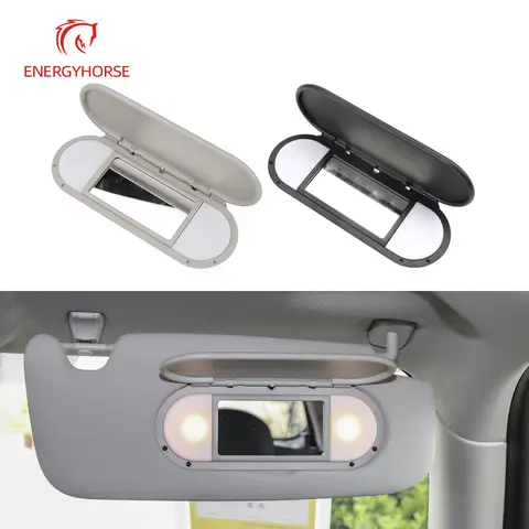 For Mini Cooper New Car Sun Visor Mirror Cover Makeup Mirror Cover Accessories Replacement For BMW MINI F55 F56 2015-2022