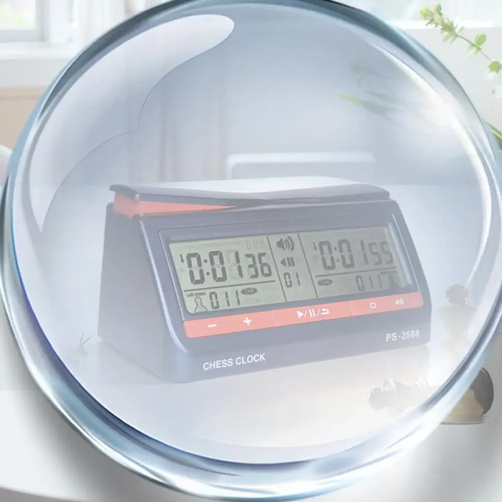 チェスゲームタイマー-多機能チェスデジタル時計-アワーメーター-ストップウォッチ-遅延カウントダウン機能付き-家族用-個人用