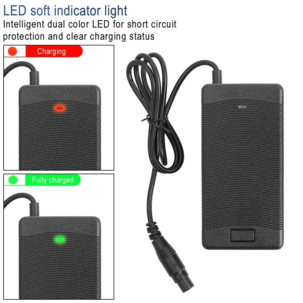 Eスクーター 54.6V 2A 急速充電器 セグウェイ ナインボット G3 F3 GT3 ZT3 Xiaomi 4 Pro Plus/4 Pro Max バッテリー電源アダプター部品