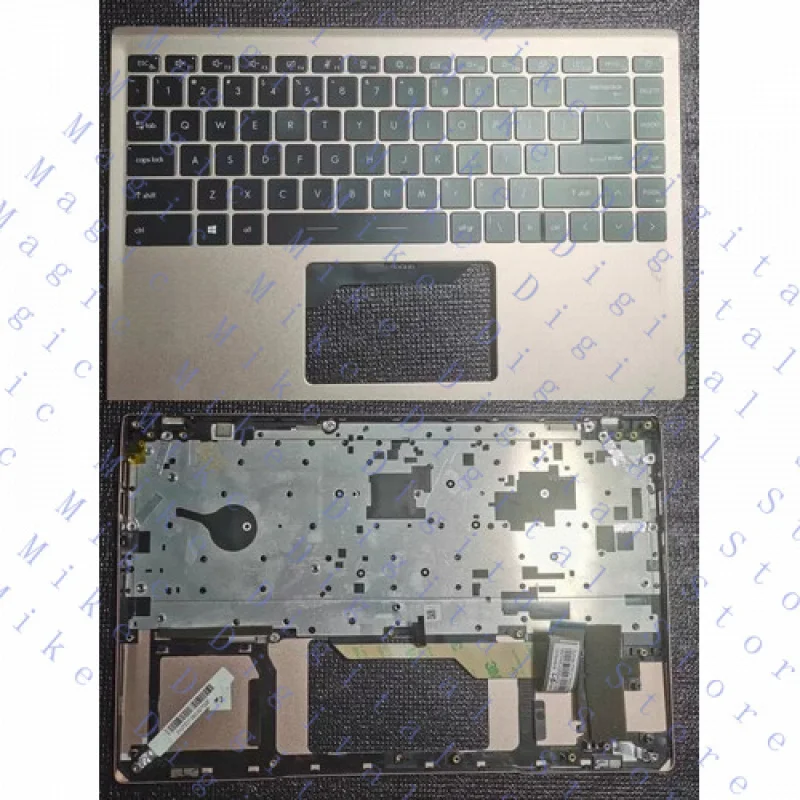 

UU Palmrest w/Keyboard for MSI Prestige 14 MS-14C1 14C2 14C4 P14 US Gold