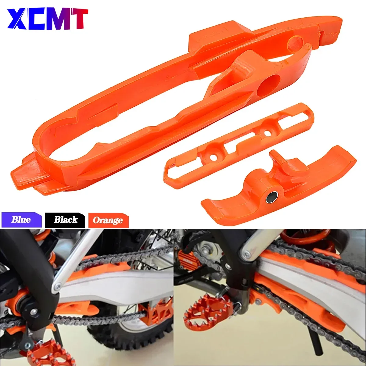 

Motorcycle Chain Guide Slider Swingarm and Brake Hose Clamp For KTM SX SXF XC XCF 125 150 250 300 350 450 690 ENDURO SMC GASGAS