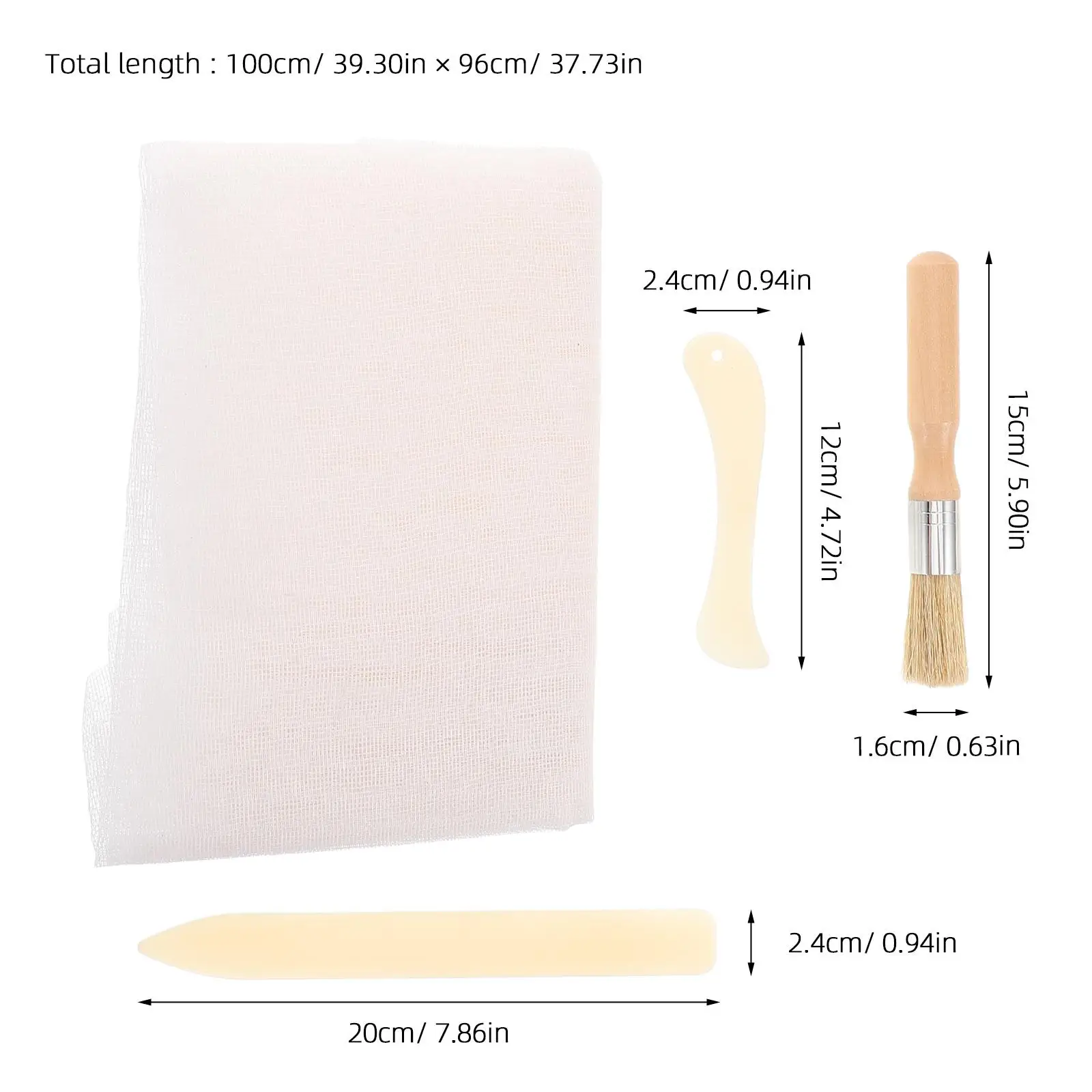 3Pcs Bookbinding Kit Book Binding Cloth Ancient Book Repair Materials Scrapbooking Sets Book Binding Materials Book Repair Kit