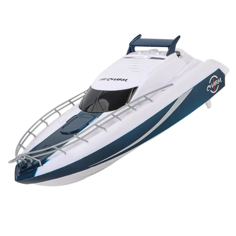 Vzdálený ovládání koráb mini RC speedboat voda sportovní elektrický modelka voda chladící systém dvojí motors 10km/h