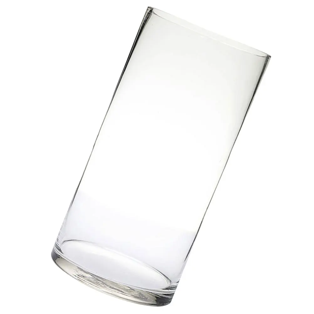 

Dried Flower Arrangement Container Living Room Vase Glass Delicate Clear Floral Tall Dining Decoration