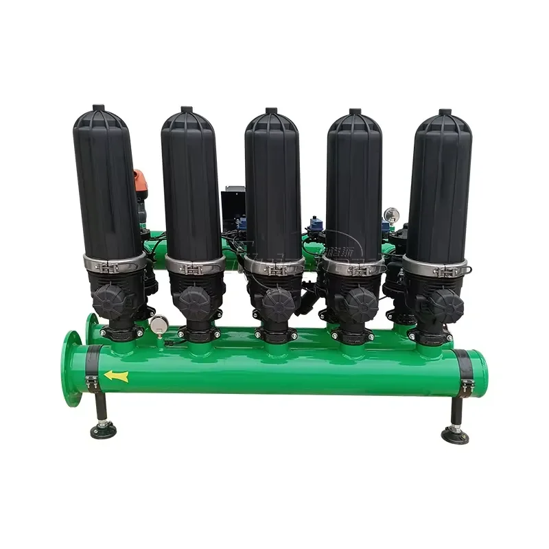 Remote Control Features Farm Irrigation Water Filter System Fully Automatic Disc Filter
