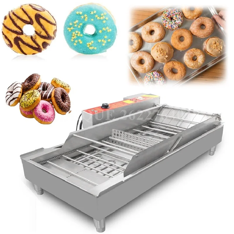 Full Commerical automatic Cake And Yeast Raised Donut Machine High Quality Stainless Steel Making Frying Donut Machine for Sale