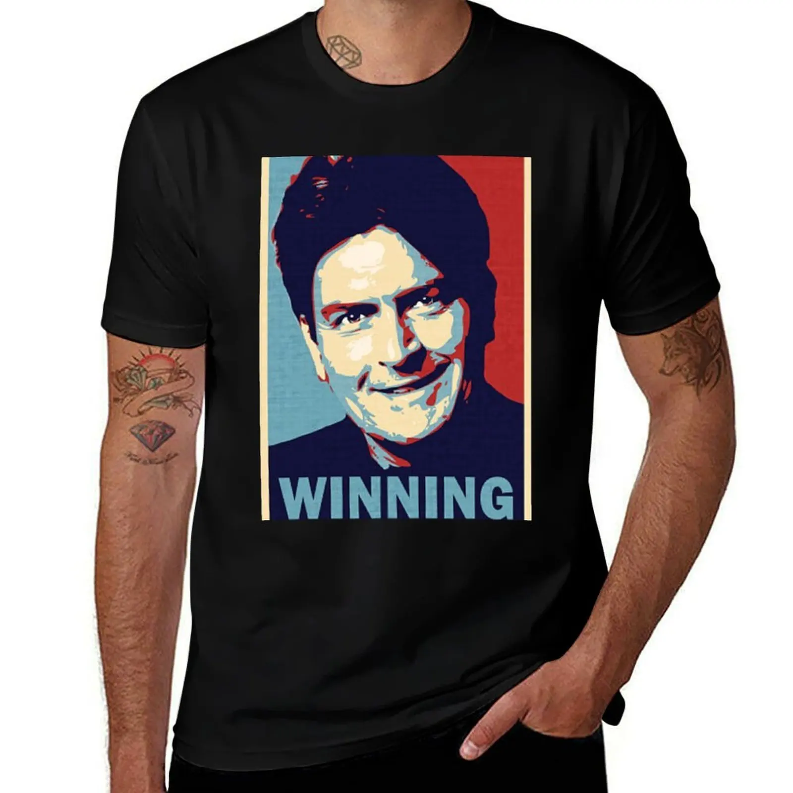 

Winning, by Charlie Sheen T-Shirt funny t shirts dark humor man t shirts graphic T-Shirt