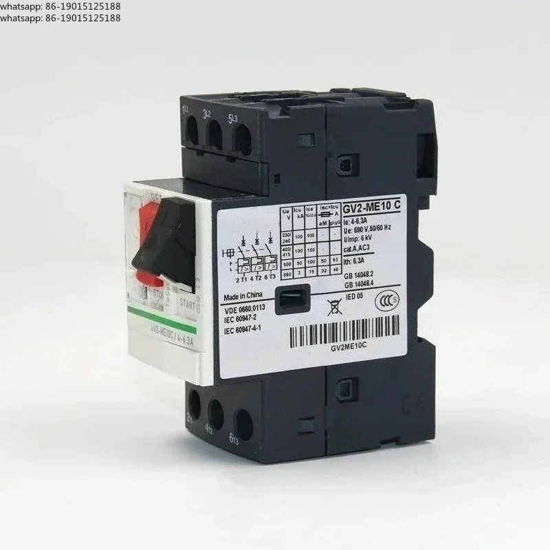 Motor circuit breaker switch button GV2ME14C 01C 02C 03C 04C 08C 10C 16C MCC GV2ME32C motor start protection switch