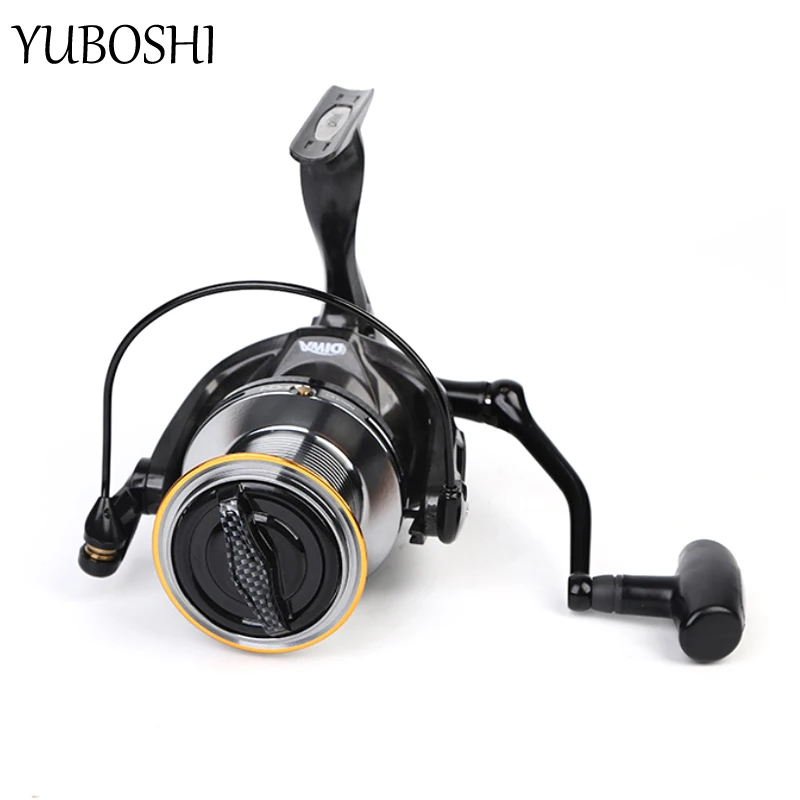 

Brand New 4.7:1 Carbon Fishing Reel T-Grip 20-25kg Max Drag Anti-corrosion Distant Spinninig Wheel Pesca