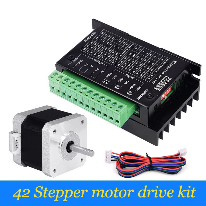 

17HS4401S-TB6600 Motor Driver 4A DC9-40V 0.4N. M 160W Stepper Motor Subdivision: 1,2/A, 2/B, 4,8,16,32