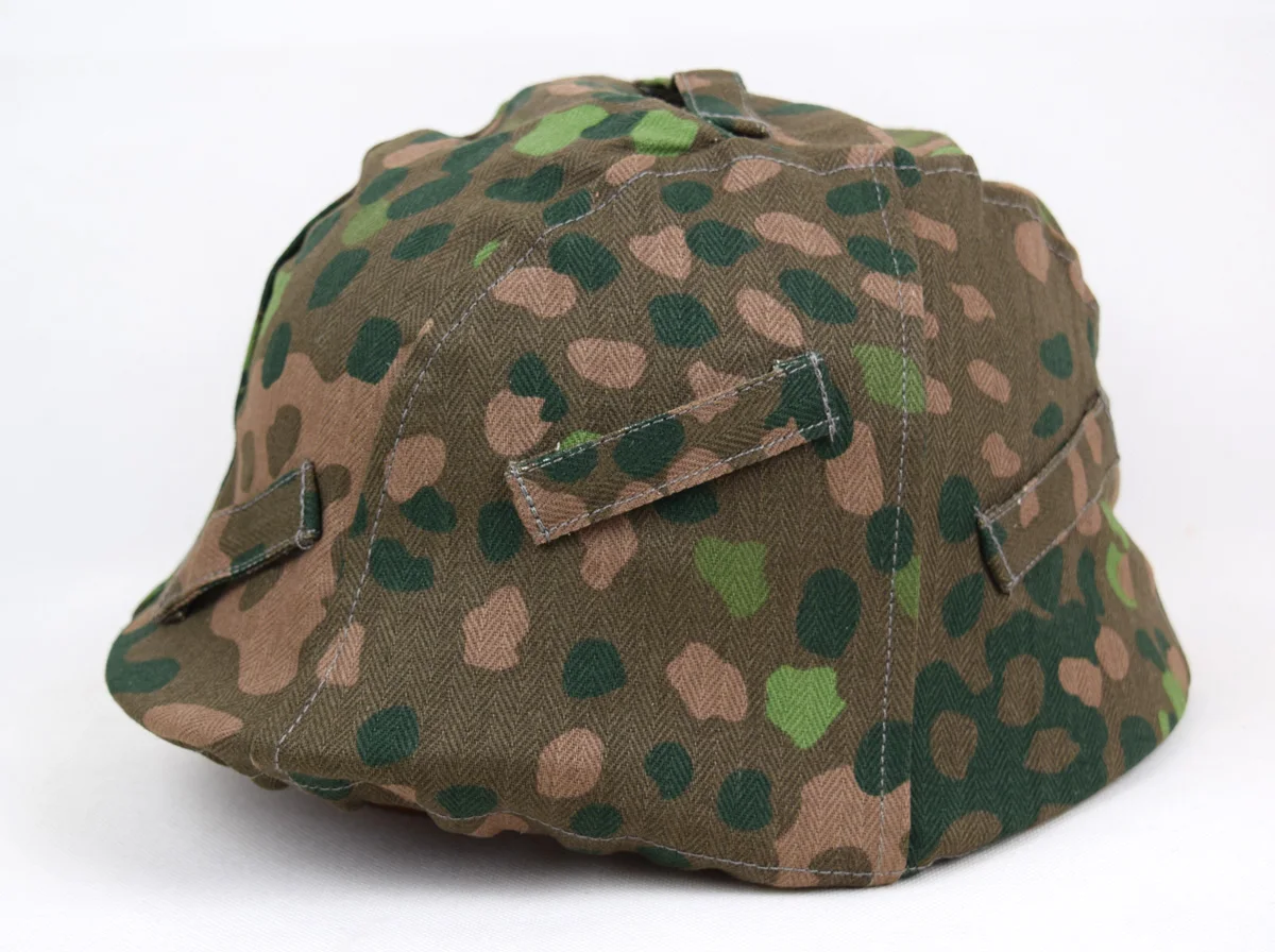 Rievocazione Cosplay Tedesco SS DOT 44 Camo Copertura del casco Stahlhelm Copertura Panno di cotone M35 M40 M42