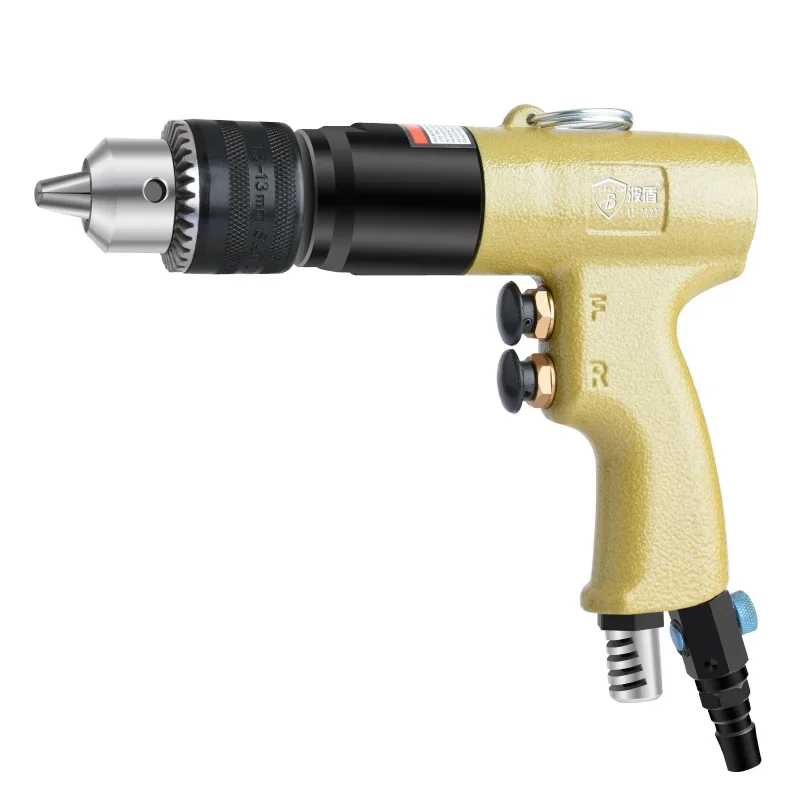 Bodun 13mm Adjustable-Speed Air Gun Drill with Forward and Reverse Rotation, Pneumatic Pistol Drill, Air Drill, Bd-1023