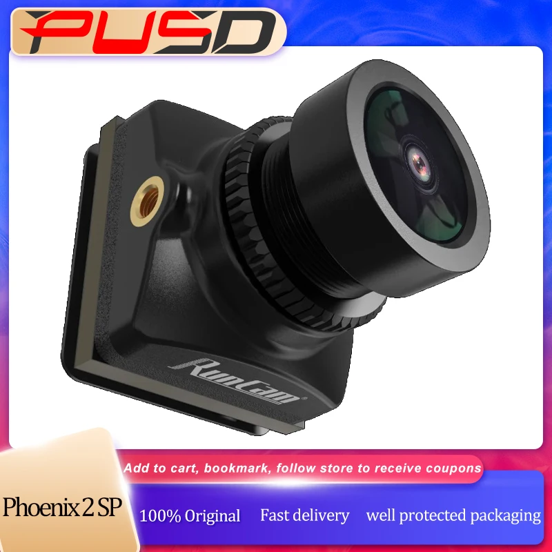 

RunCam Phoenix 2 SP V3 FPV камера ночного видения датчик звездного света 5-36 В постоянного тока 4:3/16:9 с переключением для RC FPV Racing Drone Quadcopter