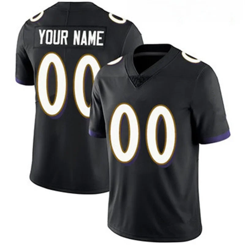 

Custom #8 Lamar Jackson #9 Justin Tucker Baltimore Men Football Jersey #22 Derrick Henry