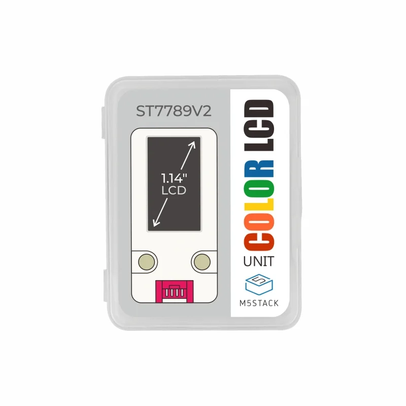 Unit LCD Resmi M5Stack 1, 14in 135X240 Piksel