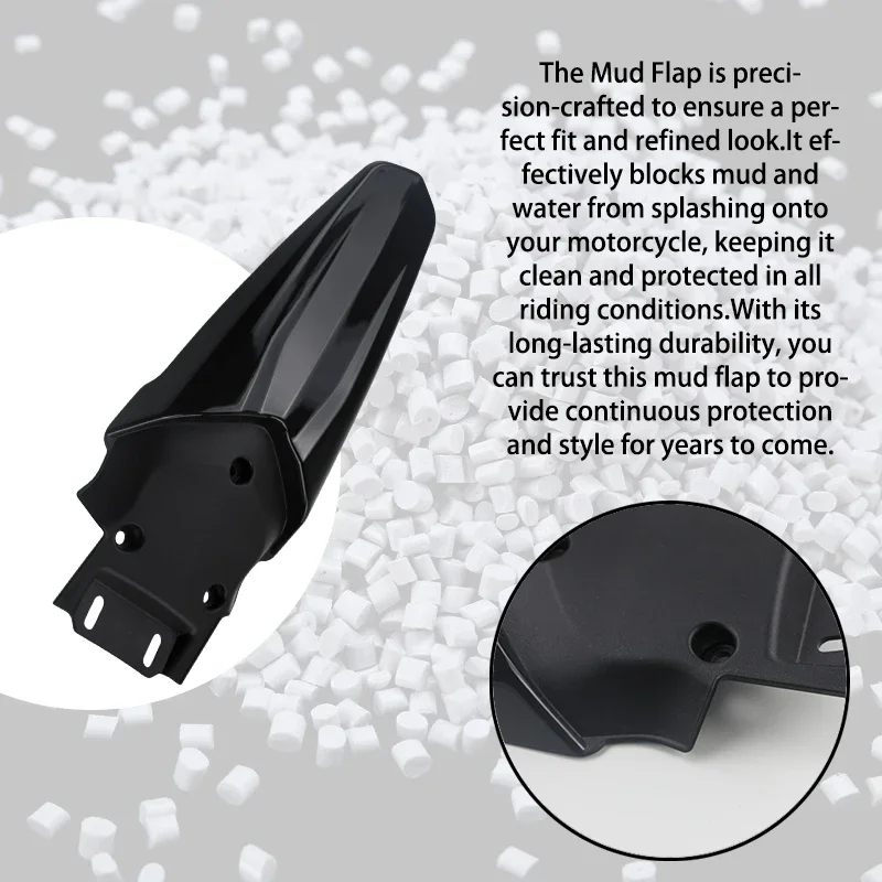 LESQUE Pit Dirt Bike Rear Fender Mudguard Wheel Splash Guard Mudflap Wing For Talaria Sting MX3 MX4 Electric Bike Scooter