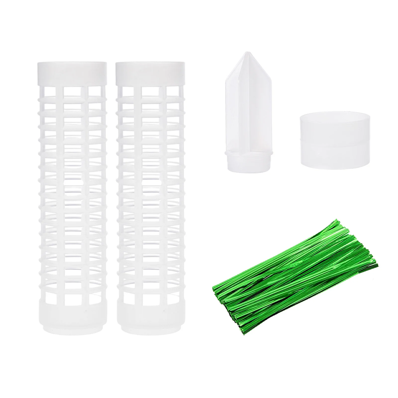 Coluna de Musgo Empilhável para Plantas Trepadeiras, Poste de Plástico para Suporte de Sphagnum em Vasos, Estacas para Crescimento de Plantas de Jardim