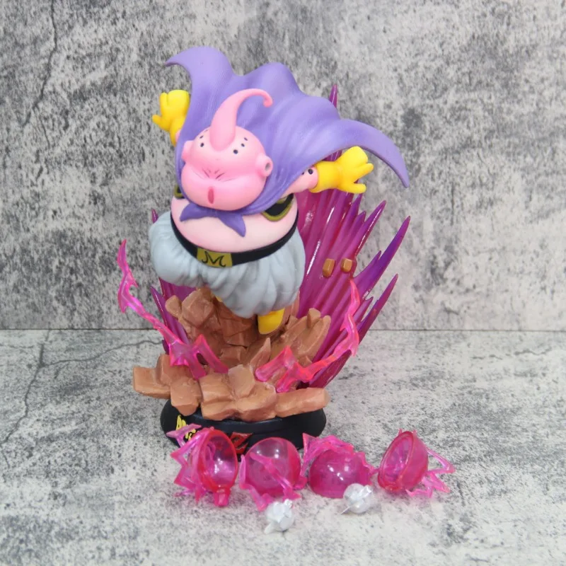 Figura de Anime de Dragon Ball Z, modelo de estatua de PVC de 19cm, Majin Buu, Fat Buu GK, regalos de juguetes coleccionables