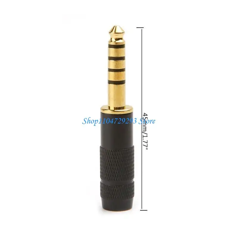 Y2GD 4.4mm 5 Poles Male Full Balanced Headphone Plug For NW-WM1Z NW-WM1A AMP Pla