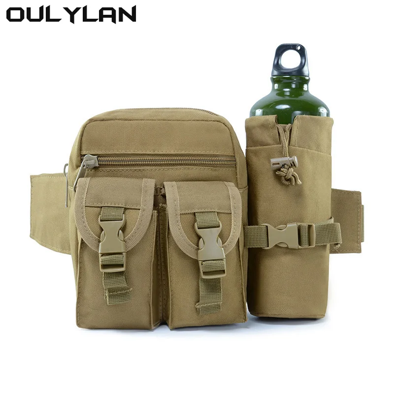 

Outdoor Waterproof Running Sports Small Waist Pack Men's Multi-functional Mobile Phone Kettle Tactical Camouflage waist Pack