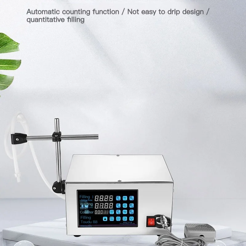280 Маленькая высокоточная машина для розлива жидкостей с ЧПУ, электрическая машина для количественного розлива пивных напитков Baijiu