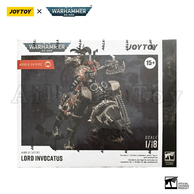 JOYTOY 1/18 figurka 40K World Eaters Lord Invocatus Anime Model wojskowy