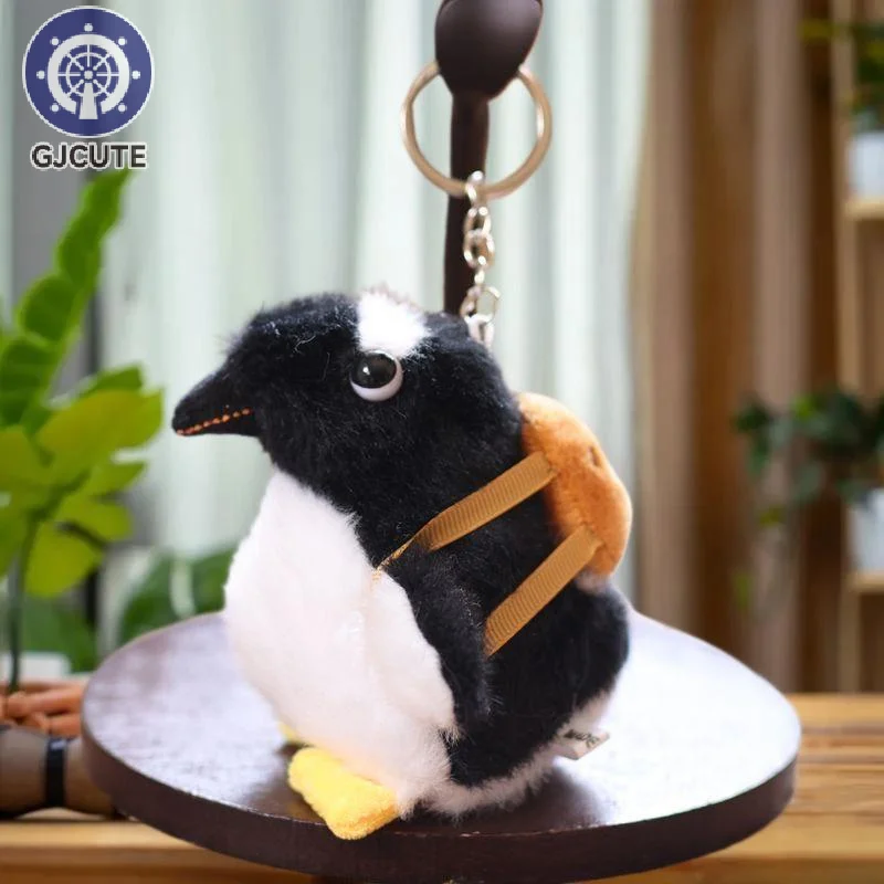 

Sweet Little Penguin Plush Keyring Decorative Stuffed Doll for Bag, Backpack, and Birthday Present