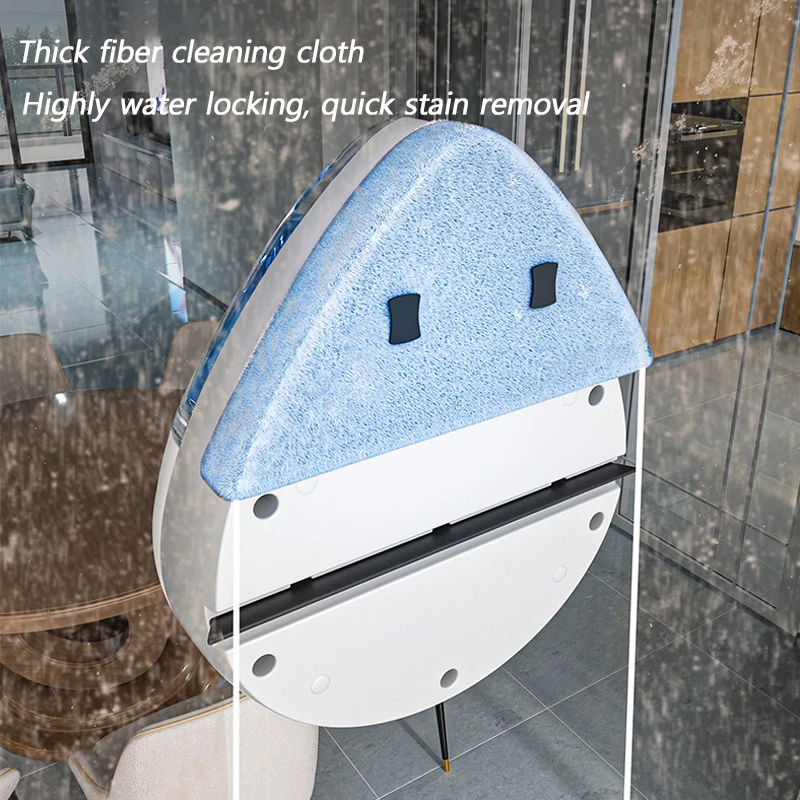 Magnetic Window Cleaner Brush Double-Side Automatic Water Discharge Wiper Glass Window Brush Cleaning Household Tools Cleaning