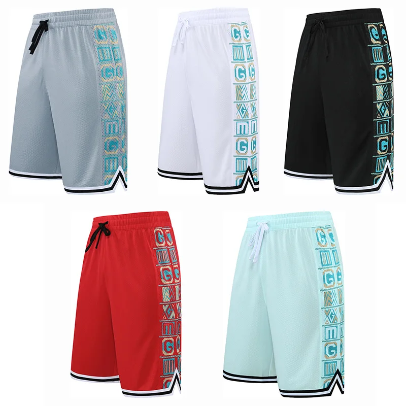 Pantalones cortos de baloncesto para hombre, ropa deportiva de secado rápido, transpirable, para correr, gimnasio, Verano