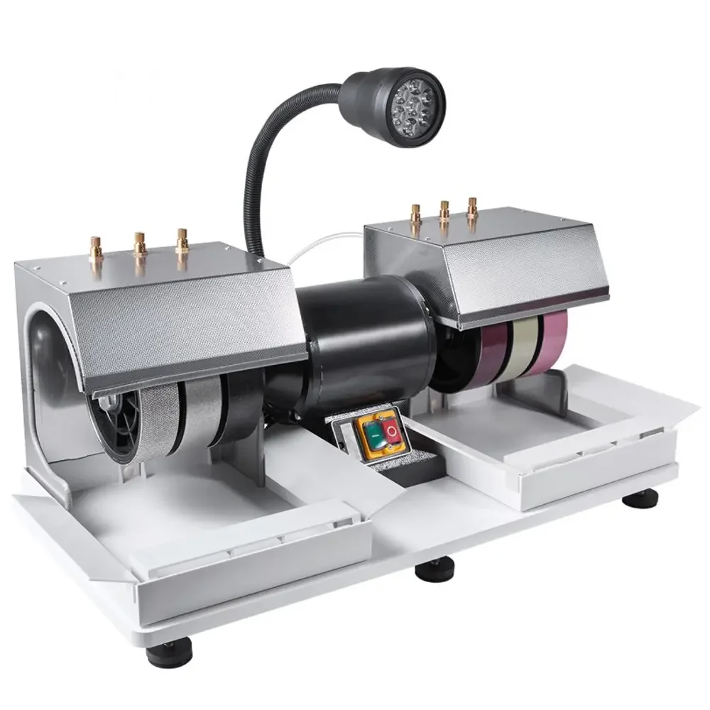 

VEVOR Latest 1800rpm Lapidary Rock Faceting Grinding Machine Gem Jade Stone Cabochons Necklace Creator