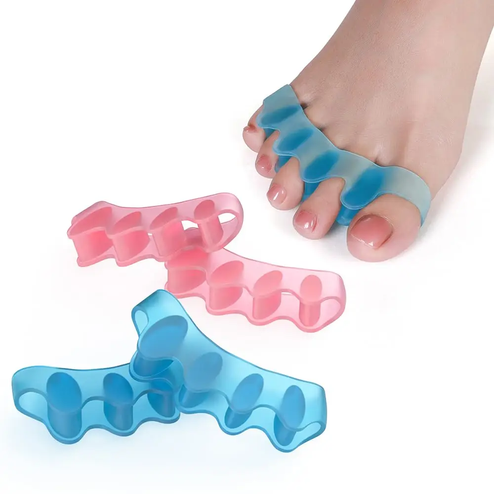 Bunion Corrector Silicone Toe Separator Toe Spacers to Correct Bunions Toe Straightener Toe Stretcher Gel Toe Separators