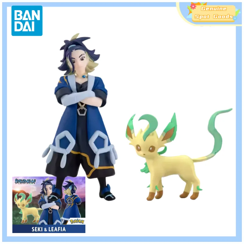 

Оригинальные фигурки Bandai POKEMON Scale World Seki Leafia, аниме-фигурки, коллекционные игрушки, подарок для детей, любителей аниме и хобби