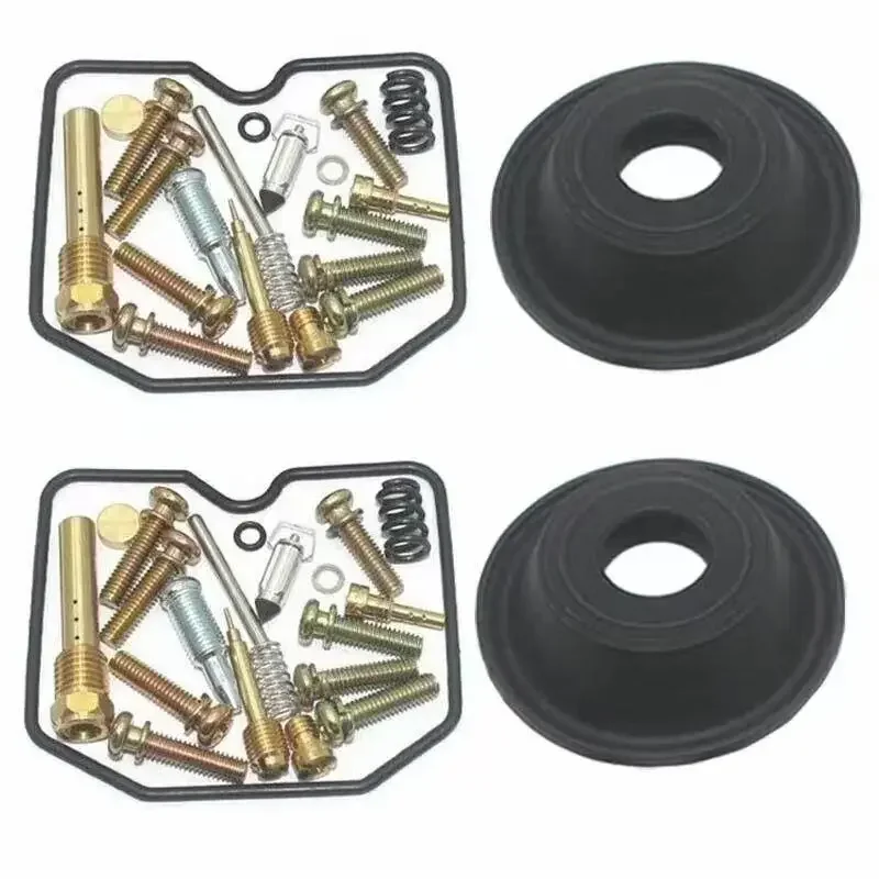 Para KAWASAKI EN500 A Vulcan EN 500 1990-1996 kit de reparación de carburador de motocicleta sistema de combustible diafragma de émbolo flotante