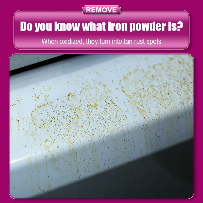 Multi-Purpose Rust Removal Spray Metal Surface Clean Remover Iron Powder Auto Chrome Cleaning Car Maintenance 350ml