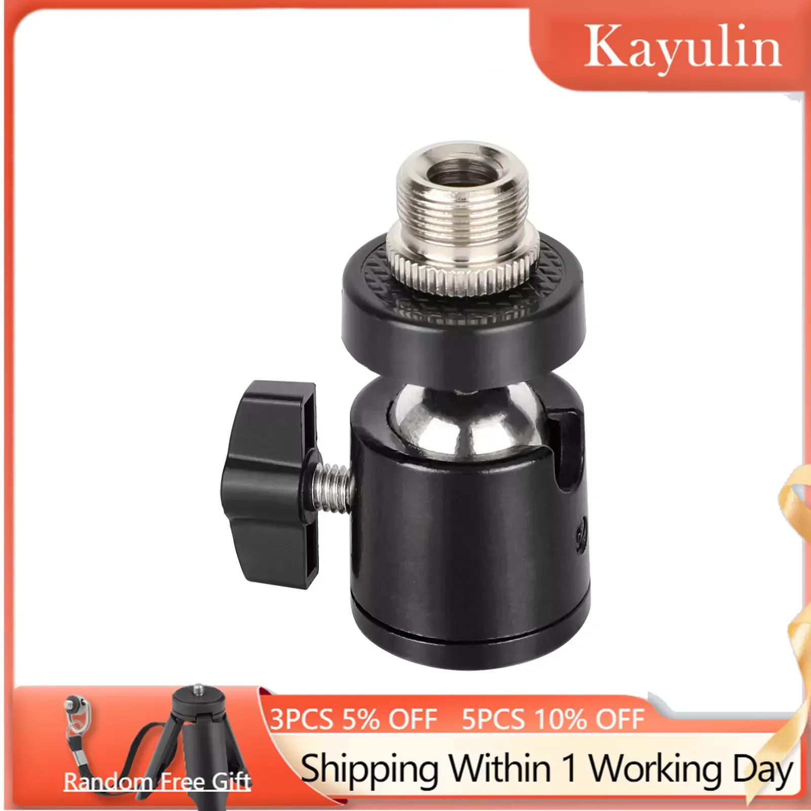 Аксессуар для камеры SZRIG 5/8-27, крепление для горячего или холодного башмака с фиксирующим отверстием ARRI