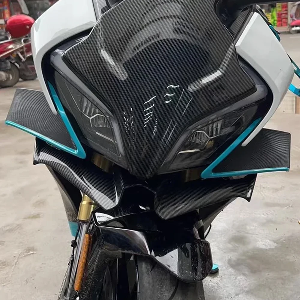 450SR Frontverkleidung Winglets Aerodynamische Flügel Shell Cover Schutzfolie Kit für CFMOTO CF MOTO 450SS 450 SR SS 2022 2023 2024