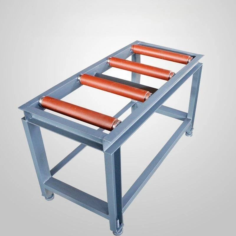 Metal band sawing machine accessories Feeding rack Roller 4028 with frame numerical control Automatic drum rack Bearing seat