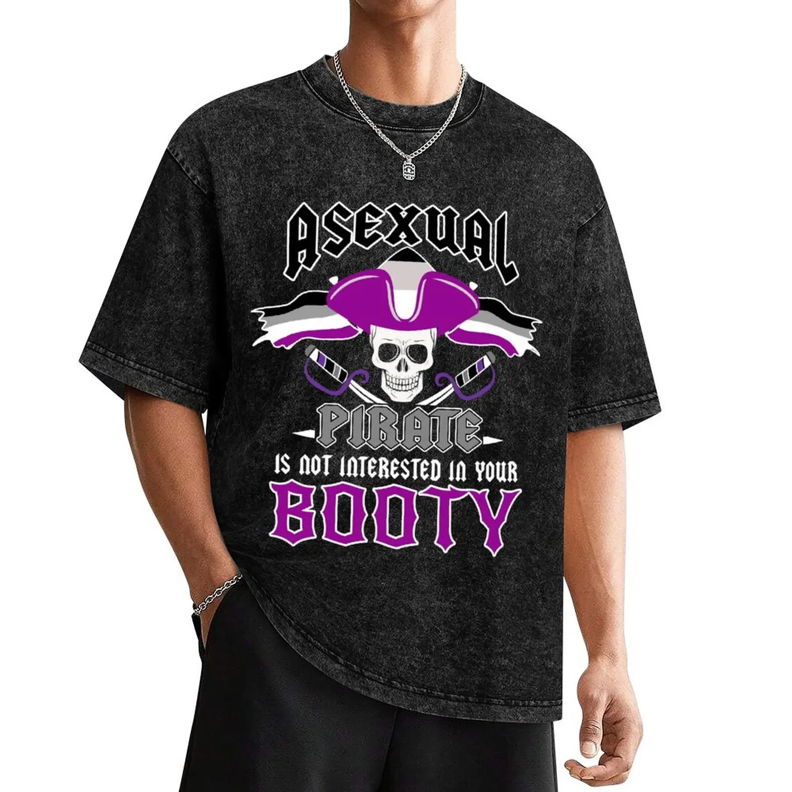 

Asexual Pirate Asexual Pride T-Shirt cute clothes custom shirt shirts graphic tees new edition mens t shirts