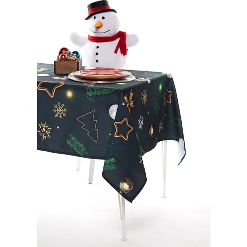 Ays Home – nappe de noël flocon de neige noir