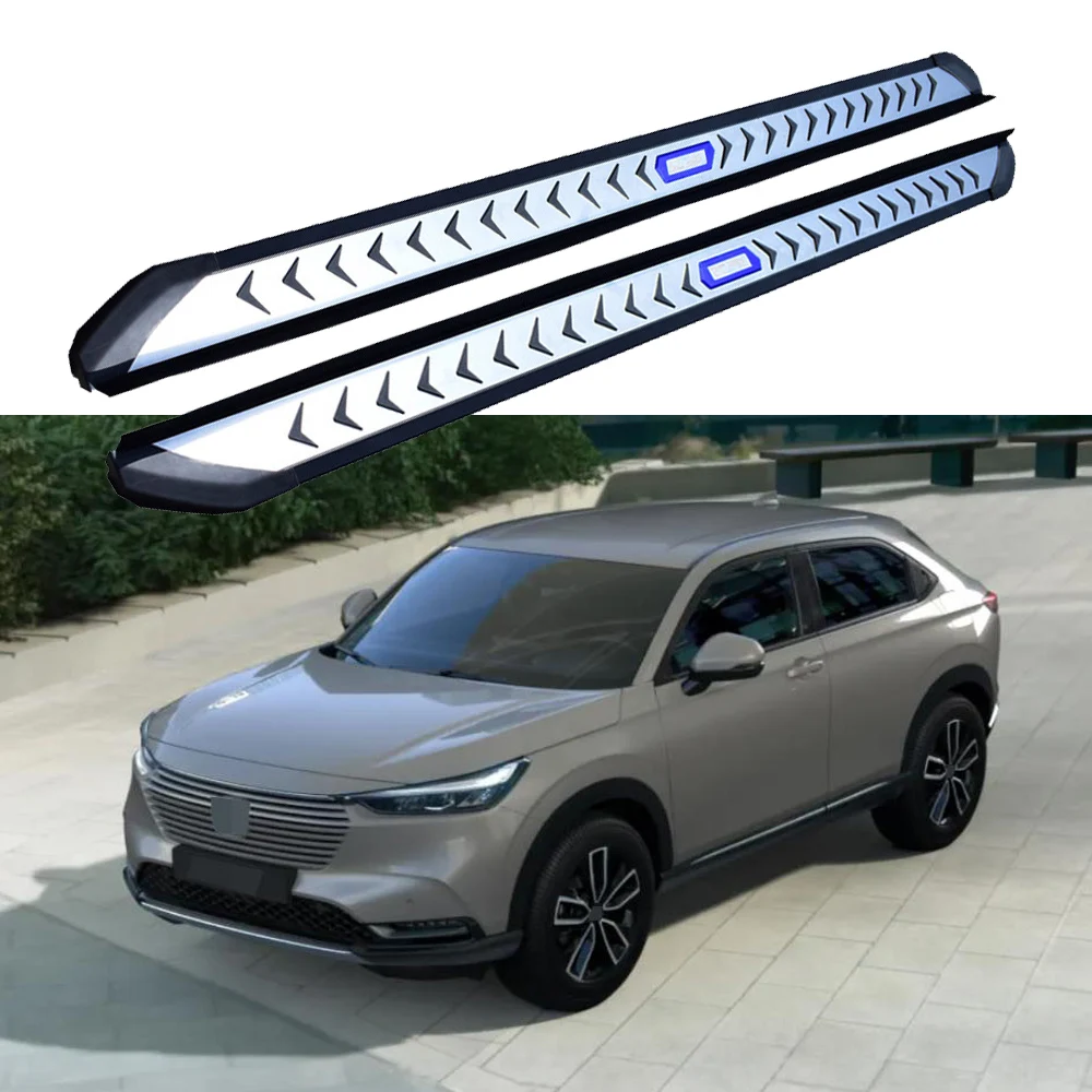 2PCS Running Board Fits for Honda New HR-V 2022 2023 2024 Side Step Nerf Bar Stairs