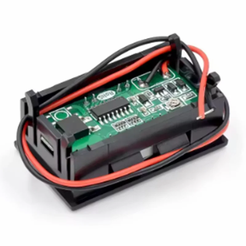 12V 24V 36V 48V 60V Auto Batterij Laadniveau Indicator Lithium Batterij Capaciteit meter Tester Display LED Tester Voltmeter