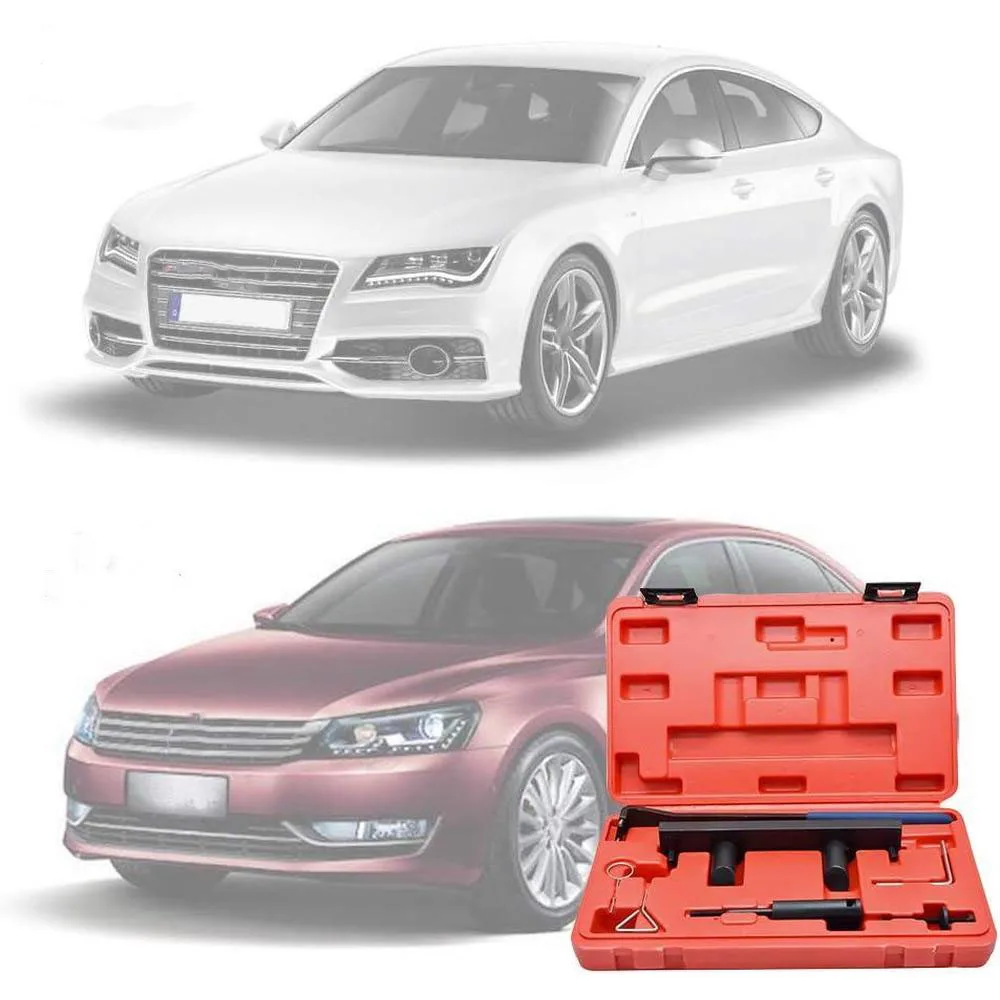 7-częściowy zestaw narzędzi do ustawiania rozrządu silnika do Audi Golf Passat A3 A4 A6 Skoda C6 2.0 FSI TFSI SOHC Benzyna Turbo