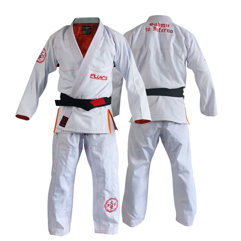 Kimono de BJJ Gis with Embedded Rashguard Brazilian JiuJitsu Uniforms TKD Taekwondo Suit Costume For Training and Matches