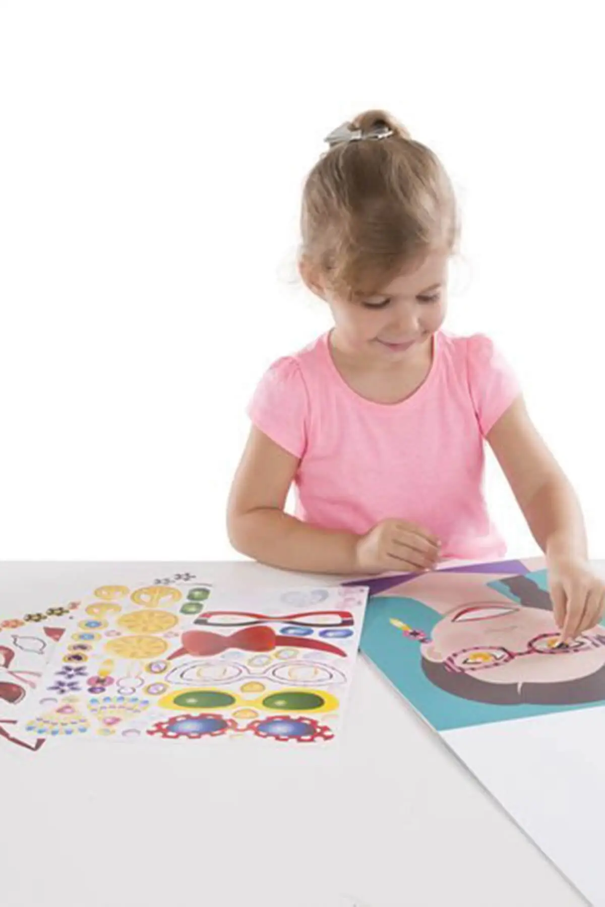 Libro de pegatinas laterales/