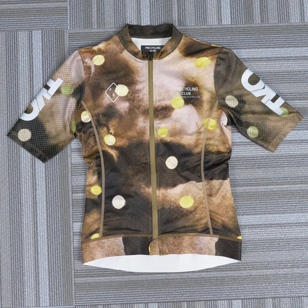 Image of Maillot Ciclismo Hombre Herren Radsporttrikot Kurzarm Hochwertig Atmungsaktiv Schnelltrocknend Radsporttrikot MTB Rennrad Shirts