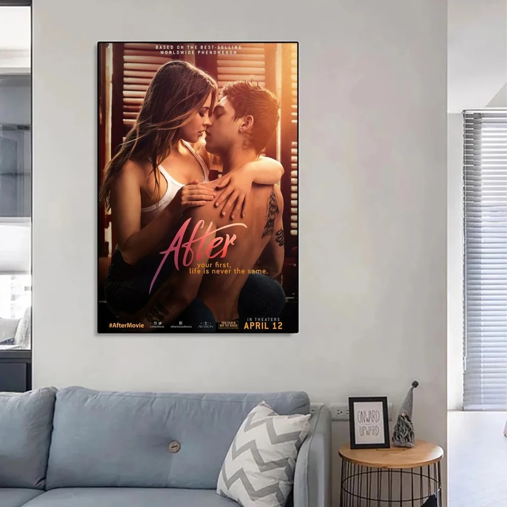 A-After Movie H-Hardin Poster DIY Poster Kraft Paper Vintage Poster Wall Art Painting Study Stickers Big Szie Wall Painting