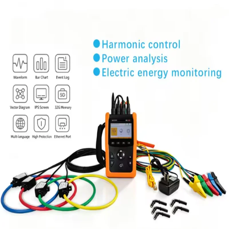 MEATROL Mi550 Trend graphic Waveform display Power quality analyzer Electricity energy meter Data logger
